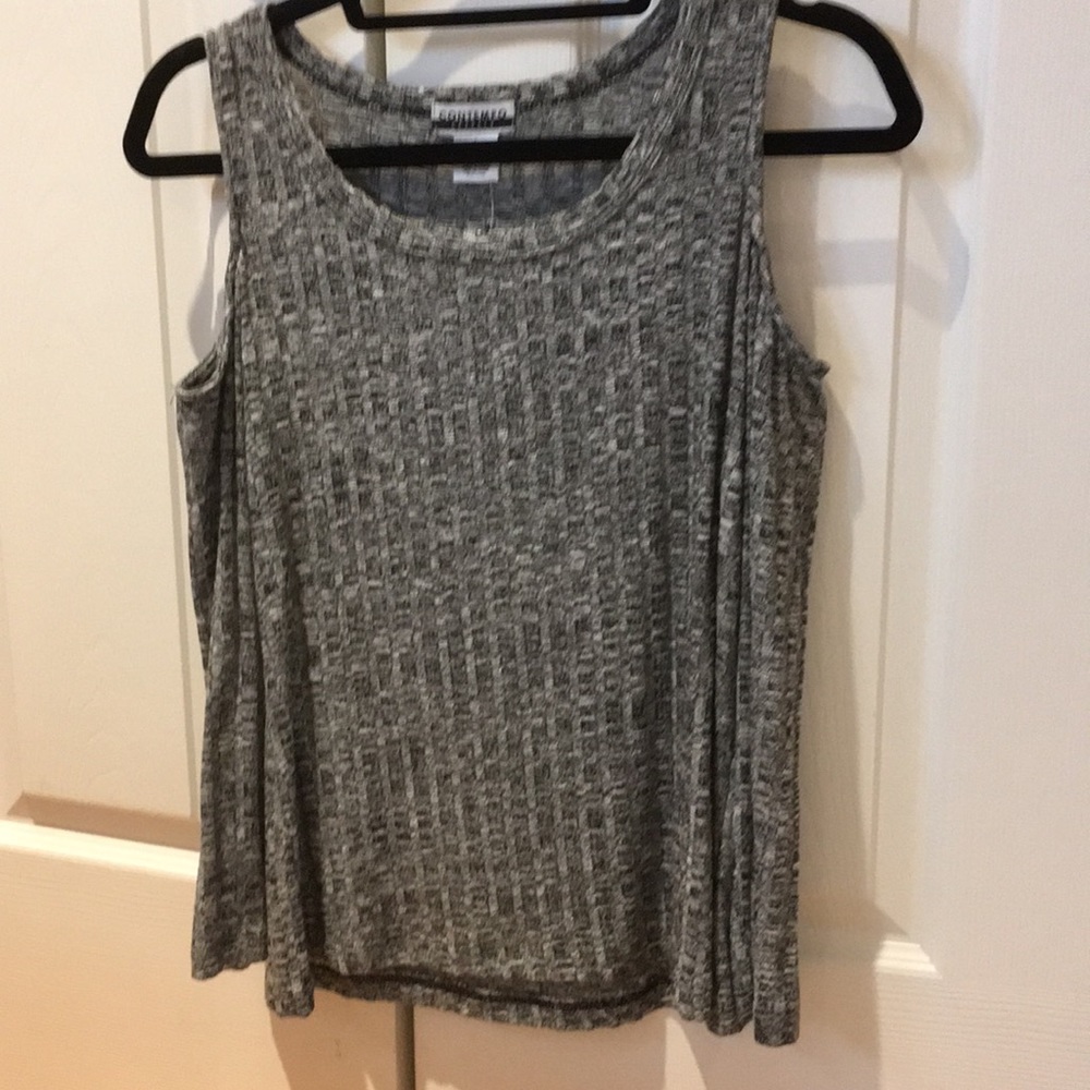 Soft grey sweater top